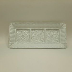 Lenox Butler's Pantry 3 part Hors D' Oeuvre tray. Pristine unused condition!